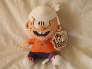 With Tags The Loud House 9” Lincoln,  Sitting Big Head Plush 2020 Toy Factory