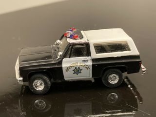 1/87 Ho Trident Chp California Highway Patrol Chevy Blazer Police Car Model