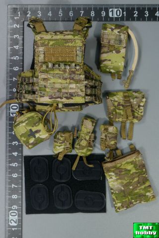 1:6 Scale Dam 78042 Fbi Hrt Hostage Rescue Team - Avs (adaptive Vest System) Mc