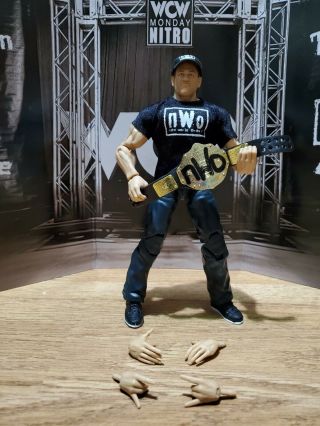 Wwe Mattel Elite Action Figure (exclusive) John Cena With Wcw Accessories