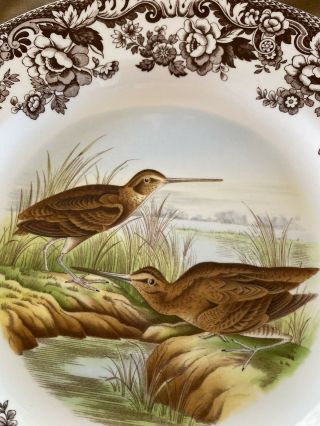 Spode Woodland Snipe Dinner Plate Made In England