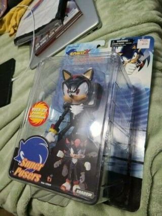 Sonic X Shadow The Hedgehog Poser Very Rare Cib