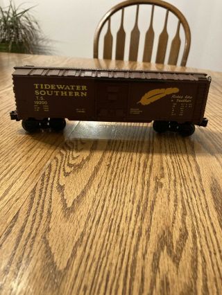 Lionel 6 - 19200 Tidewater Southern Boxcar Ex