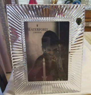 Waterford Crystal Somerset 8 1/2 " By 10 1/2 " Frame For 5x7 Photo