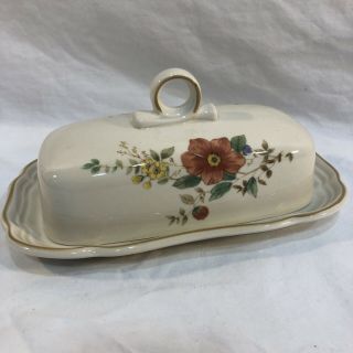 Capistrano By Mikasa Heritage 1/4 Lb Covered Butter Dish