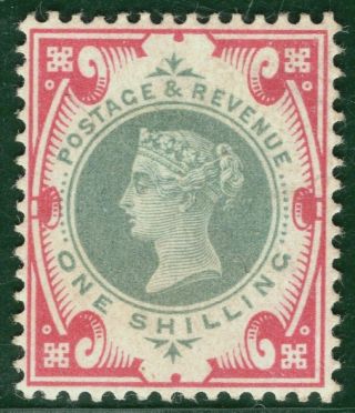 Gb Qv Jubilee Stamp Sg.  214 1s (1900) Mm Cat £65 - {samwells}ored109