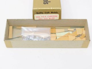N Scale Quality Craft Models 202 Prr Pennsylvania Caboose Kit - Incomplete