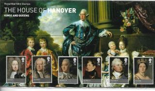 Royal Mail Stamps Presentation Pack 461 The House Of Hanover (2011) Inc.  M/s
