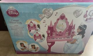 Disney Princess Piano Keyboard Musical Vanity Beauty Salon Interactive Girls Toy 2