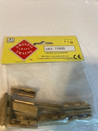 Aristo Craft Trains Art - 11900 Package Of 12 G Scale Rail Joiners Mint/unopened