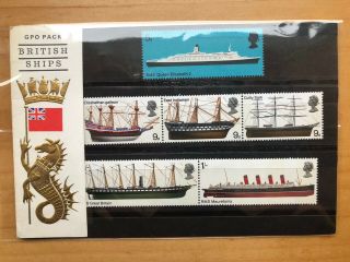 1969 Cunard Souvenir Variant British Ships Presentation Pack Royal Mail