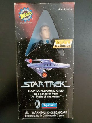 Star Trek Captain James Kirk As Gangster Playmates Toyfare Exclusive 1999