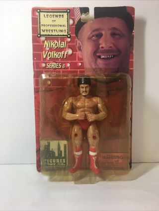 Legends Of Professional Wrestling Nikolai Volkoff Series 8 Bloody Wwf Wwe Figure