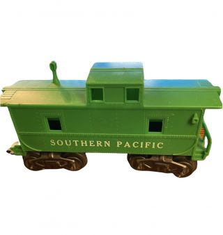 Vintage Marx O Scale Southern Pacific Caboose,  8 Wheel,  Railroad Car,  Train