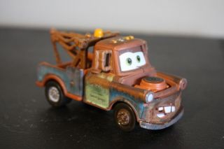 Disney Pixar Cars Supercharged Tow Mater Diecast Mattel 3.  25 " Truck L5253