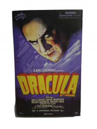 Sideshow Toy Dracula Bela Lugosi 12 " Figure Universal Monsters - Read