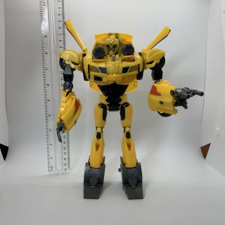 Hasbro 2012 Transformers Prime Weaponizers Bumblebee 9.  5 " Figure 90 Complete