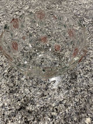 Mikasa Bella Rosa Glass Bowl 2