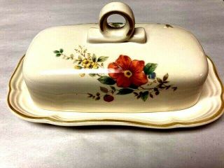 Capistrano By Mikasa Heritage 1/4 Lb Covered Butter Dish