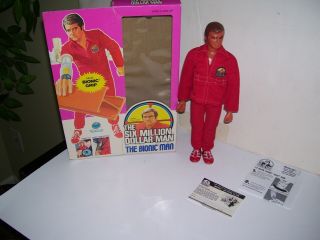1977 Vintage Boxed Six Million Dollar Man Kenner Bionic Man