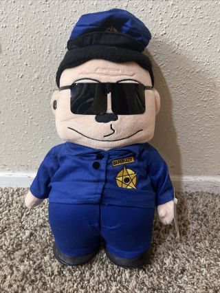 1998 Fun - 4 - All South Park Officer Barbrady 13 " Inch Plush Vintage