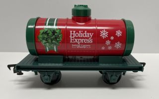 Eztec G Scale Santa Tanker Train Car North Pole Express Christmas