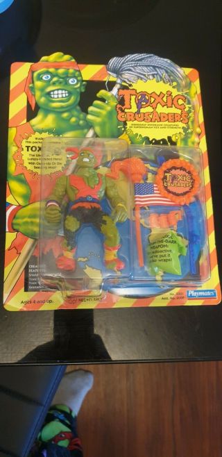 Toxic Crusaders Toxie Playmates Action Figure 1991