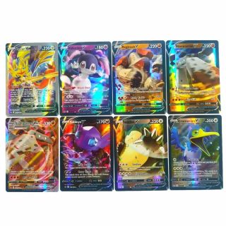 30pcs Pokemon Cards V Vmax Shining Card Collectible Trading Card Game Toy Gift 2