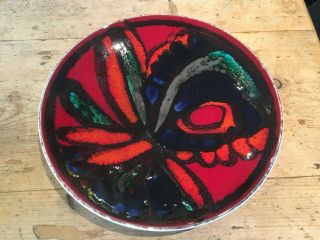 Poole Pottery Abstract Delphis 8 " Plate