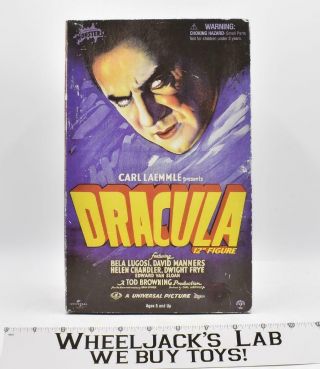 Dracula Bela Lugosi Universal Monsters 2001 Sideshow 12 " Figure Misb