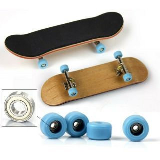 Pro Mini Alloy Bearing Wheels Miniature Skateboard Stent Finger Fingerboard Toy