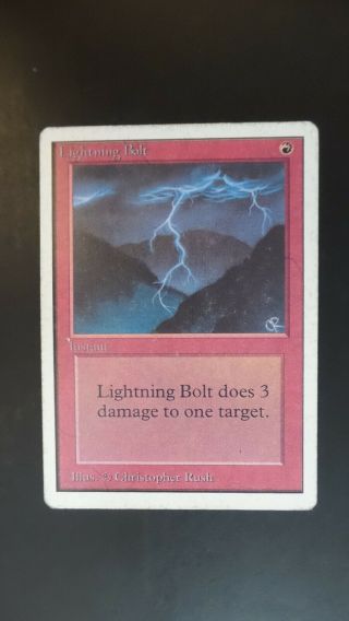 Unlimited Lightning Bolt Mtg Magic (hp) 2