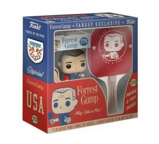 Funko Pop Movies Collectors Box: Forrest Gump Blue Ping Pong Outfit 770 Rare