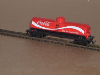 Ho Scale Train Coca - Cola Tanker
