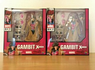 Medicom Toy Mafex No.  131 Gambit Comic Version Action Figure F/s Or Dhl