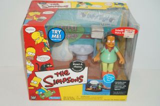 Playmates Simpsons Bowl A Rama Interactive World Of Springfield Pin Pal Apu