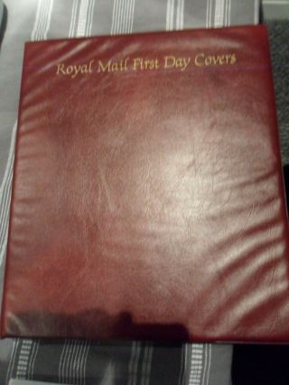 Royal Mail Gb First Day Cover Album Contains Gb First Day Covers 1983 - 1988