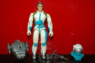 1989 Gi Joe Cobra Astronaut (countdown) W/ Weapons & Nr.  Mint