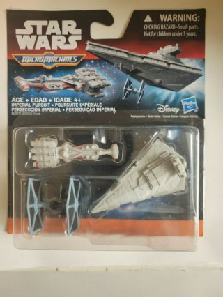 Star Wars A Hope Micro Machines 3 - Pack Imperial Pursuit (open Box)