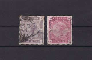 1883 High Values 2/6 And 5s