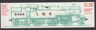 1983 £1.  25 Railway Engines Folded Booklet Fk6a A (corrected Rate) - Ref:5880