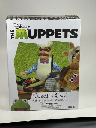 Diamond Select Toys The Muppets Swedish Chef Deluxe Figure Set