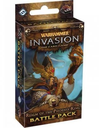 Ffg Warhammer Invasion Battle Pack 2 - Realm Of The Phoenix King Nm