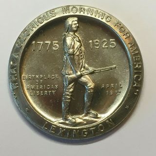 1775 - 1925 Medal 150th Anniversary Battle Of Lexington Medal - American Revolution