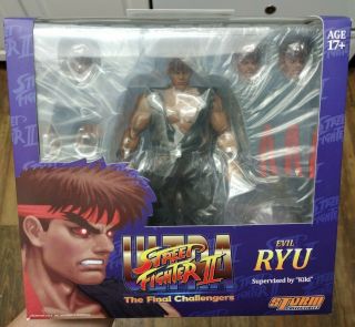 Ultra Street Fighter Ii: The Final Challengers Evil Ryu Figure U.  S.