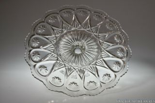 C.  1902 No.  1121 Louise By Fostoria Colorless Cake Stand / Salver