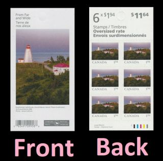 Canada 3218a Far & Wide Grand Manan Island $1.  94 Booklet (6 Stamps) Mnh 2020