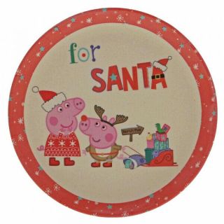 Peppa Pig Children’s Christmas Eve Set festive plate and beaker cup 2