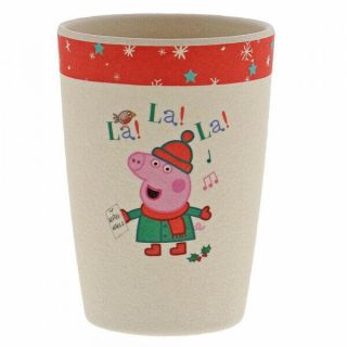 Peppa Pig Children’s Christmas Eve Set festive plate and beaker cup 3
