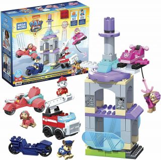 Mega Block Paw Patrol The Movie 3 - Story Driver Tower By Ems Jp
